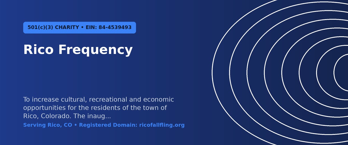 Rico Frequency Official Banner